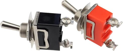 1/5pcs/set 250v 15a تبديل التبديل spst 2pin قارب السيارة الثقيلة على/قبالة مفتاح تبديل الروك مع محطات مقاومة للماء (غطاء مقاوم للماء ، 5pcs) in Saudi Arabia