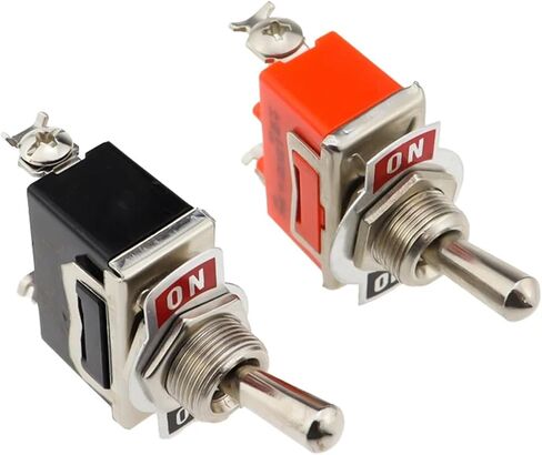 1/5pcs/set 250v 15a تبديل التبديل spst 2pin قارب السيارة الثقيلة على/قبالة مفتاح تبديل الروك مع محطات مقاومة للماء (غطاء مقاوم للماء ، 5pcs) in Saudi Arabia