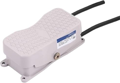 1Pcs Foot Switch Pedal Push Button Controller YDT1-20 101 Reverse with Wire Aluminum Case Double Control Single Three Phase Motor 220 in Saudi Arabia