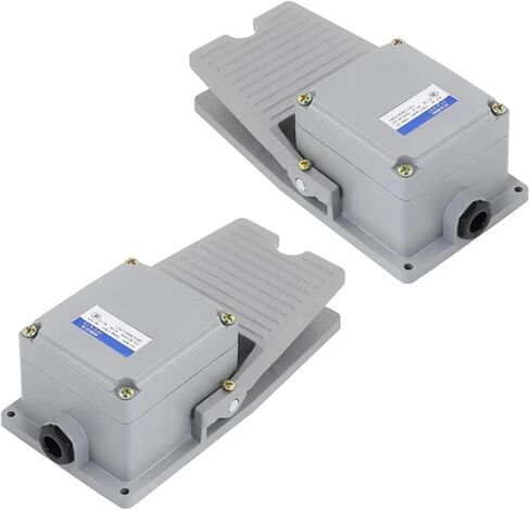 1PCS LT3 Foot Pedal Switch IP44 Machine Tool Accessories Push Button with Aluminum Alloy Shell 3A/AC380V DC220V in Saudi Arabia