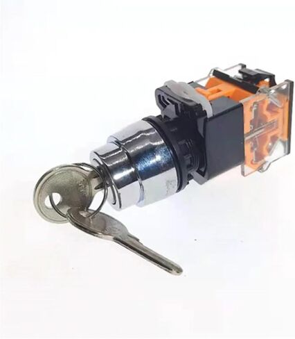 1pcs 22mm Selector مقبض مفتاح الدوراري الإغلاق لحظة 2NO 1NO1NC 2 3 الموضع DPST 10A 400V مفتاح الطاقة على/إيقاف اللون الأخضر الأحمر (2NO ، ON-OFF_SESH-LOCKING) in Saudi Arabia