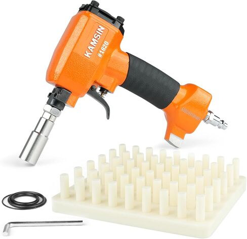 KIMSING TD1117 أظافر ديكو نحاسية عتيقة، 500 قطعة مسامير رأس مستديرة ناعمة، 7/16 بوصة (11 مم) دبابيس دفع زخرفية لقطر الرأس، مسامير تشطيب للمفروشات للأثاث (نحاس عتيق، 500 قطعة/صندوق) in Kuwait