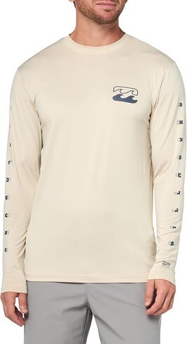Billabong Men's Unity Loose Fit Long Sleeve Rashguard 50+ Uv Protection in Saudi Arabia