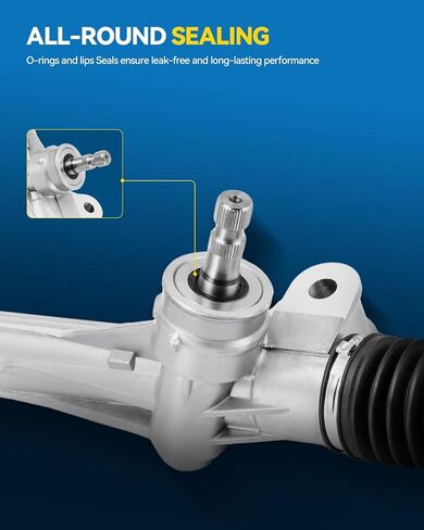 PHILTOP Power Steering Rack and Pinion Assembly Compatible with 2003-2008 Corolla Replace 26-2613 in Saudi Arabia