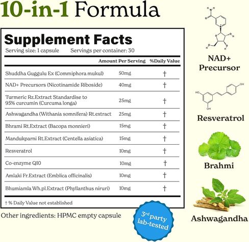 كبسولات البربرين (120) مع حمض الهيدروكلوريك 97%| مع قرفة سيلان، كركم، شاي أخضر، جينسينج| يساعد على الهضم ويدعم المناعة| نباتي وغير معدّل وراثيًا in Kuwait
