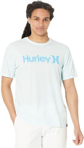 تي شيرت Hurley One & Only سادة بأكمام قصيرة باللون الأزرق المخضر من LG in Saudi Arabia