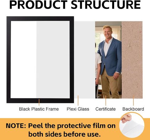 مجموعة إطارات صور مقاس 12 × 12 بوصة مكونة من 3 قطع، عرض الصور مقاس 8 × 8 بوصة مع حصيرة أو 12 × 12 بوصة بدون حصيرة، إطار صورة مع حبيبات خشبية سوداء للتركيب على الحائط أو عرض سطح الطاولة in Saudi Arabia