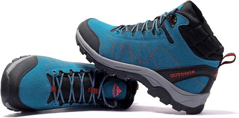 Men's Hiking Shoes Waterproof Anti Slip Hiking Boots Outdoor Lightweight Trekking Sneakers in Kuwait