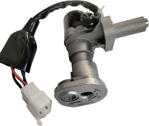 Replacement Key Switch and Lock Set. OEM Part for Wolf Brand Scooters. Specific Fit for The Wolf Model, Rugby 49cc and Rugby 2 149cc. May Also fit Other Chinese Motor Mopeds in Saudi Arabia