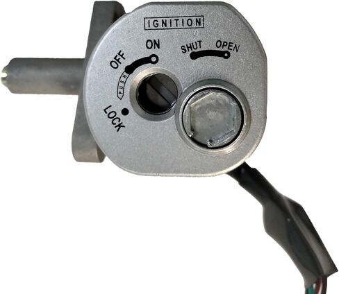 Replacement Key Switch and Lock Set. OEM Part for Wolf Brand Scooters. Specific Fit for The Wolf Model, Rugby 49cc and Rugby 2 149cc. May Also fit Other Chinese Motor Mopeds in Saudi Arabia