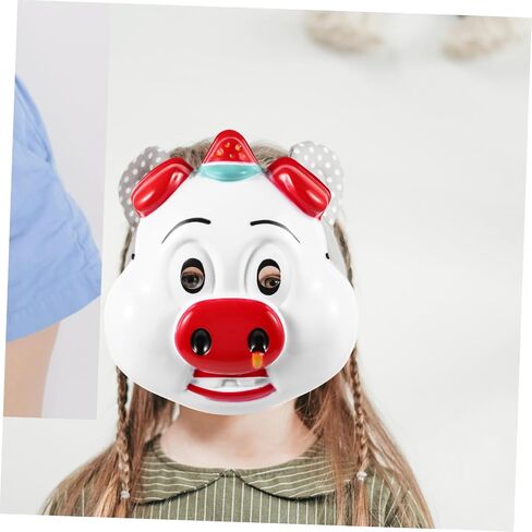 قناع Artibetter Animal for Cosplay قناع الجدة البلاستيكية خفيفة الوزن للبنين والبنات مهرجانات ممتع in Saudi Arabia