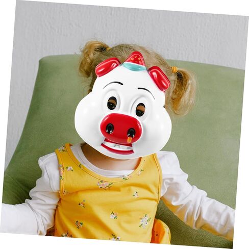 قناع Artibetter Animal for Cosplay قناع الجدة البلاستيكية خفيفة الوزن للبنين والبنات مهرجانات ممتع in Saudi Arabia
