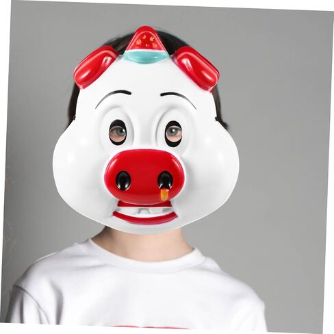 قناع Artibetter Animal for Cosplay قناع الجدة البلاستيكية خفيفة الوزن للبنين والبنات مهرجانات ممتع in Saudi Arabia