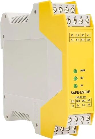Safety Relay SALZ Safe-ESTOP DC24V +/- 10% 220V 3 Non-Delay Safety Contacts in Saudi Arabia
