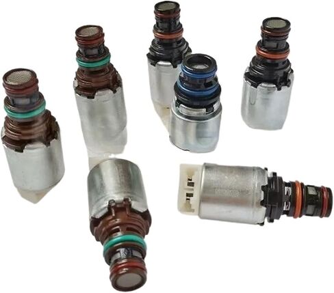6R80 7PCS STRISMISSE SLENOIDS KIT متوافقة مع FORD Explorer Ranger متوافق مع موستانج ترانزيت إفرست F-150 2011-2017 in Saudi Arabia