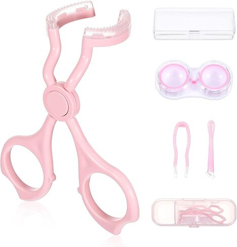 Contact Lens Wearing Aids,Contact Lens Applicator,Contact Remover Tool for Soft Contacts Insertion Tool Set Includes Tweezers, Contact Lens Case and Contact Lens Remover Plunger Suction Cup in Saudi Arabia