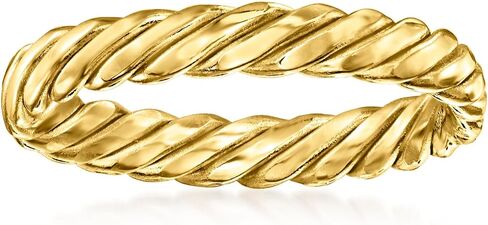 مجموعة نقية من Ross-Simons 14kt الذهب الأصفر الملتوية in Kuwait