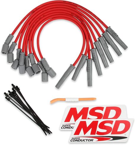 MSD 31639 Super Conductor Super Super Spark Clop Set ، Red in Saudi Arabia