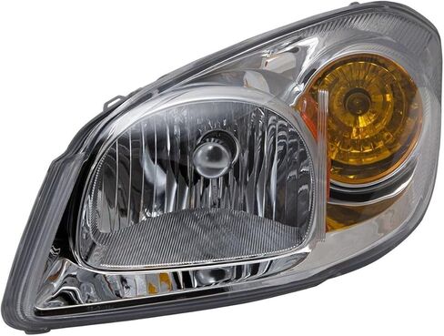 المصابيح الأمامية المصابيح الأمامية مع chrome bezel يسار ومجموعة 2pcs amber الزاوية مصباح ل Chevy لكوبالت 2005-2010 ، ل pontiac for g5 2007-2009 للتسعى 2005-2006 GM2503251 114-01234BR in Saudi Arabia