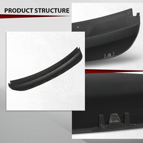 Front Bumper Face Bar Trim Molding Step Pad Compatible with Dodge Charger 2015-2022 68225517AA, CH1044124 in Kuwait