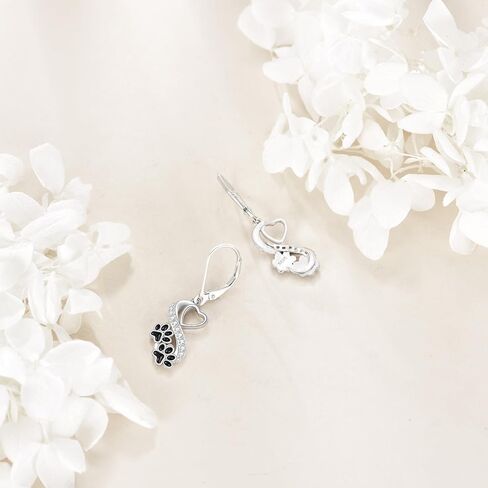 Bee Earrings Sterling Silver Hoop Earrings Bee Dangle Earrings Jewelry Mothers Day Birthday Gifts for Women Girlfriend in Kuwait