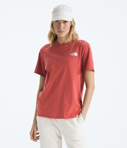 THE NORTH FACE Women's Evolution Edge of Light Box NSE Short-Sleeve Tee | Regular Fit Cotton Shirt with Logo Graphic in Saudi Arabia