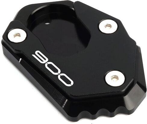 CNC Motorcycle Kickstand Pad Foot Side Stand Extension Support Plate Pad Compatible with 2025 Z900 RS SE Z 900 Z900RS Z900SE 2017-2023 2024 2025 (Black) in Saudi Arabia