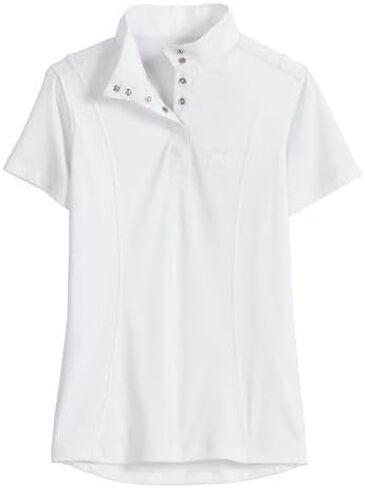 Dover Saddlery Riding Sport Kids' Equestrian Essential Short Sleeve Show Shirt in Saudi Arabia