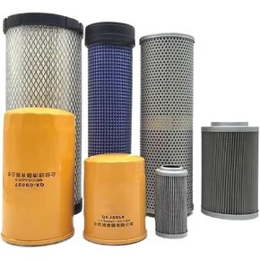Air Filters 7pcs/Set Repair Maintenance Filter Kit for DH60-7 Excavator Element Oil Diesel Filter in Saudi Arabia