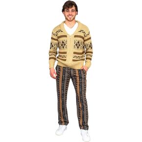The Dude Lebowski Bowling Movie Scare Cardigan Sweater and Lounge Pants Assume Assume in Saudi Arabia