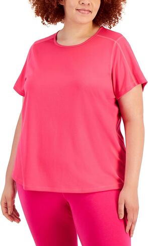 Women's Birdseye Mesh T Shirt Blue Size 2X in Kuwait