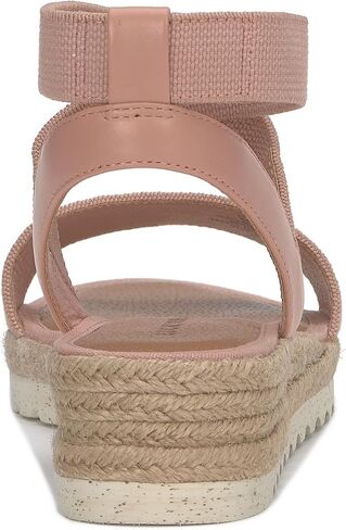 Lucky Brand Women's THIMBA Wedge Sandal, Maize, 6.5 in Saudi Arabia