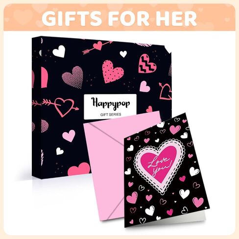 HAPPYPOP Gifts For Girlfriend Her Women - Funny Girlfriend Gifts from Boyfriend, Christmas Girlfriend Gift Ideas, Love Girlfriend Socks in Saudi Arabia