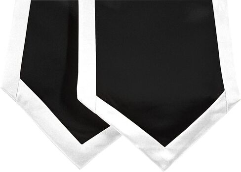 GradClassical Plain Graduation Stole Classic End With Trim Unisex Adult 72" in Saudi Arabia
