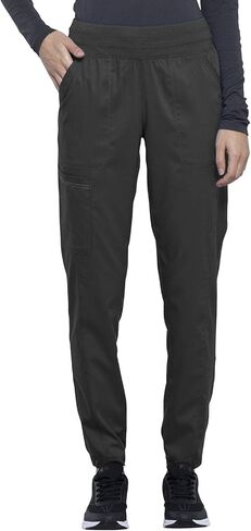 مجموعة فرك للسيدات شيروكي SNAP Front V-Neck Top WW622 Natural Rise Scrub Scrub Jogger WW011 مع 9 جيوب in Saudi Arabia