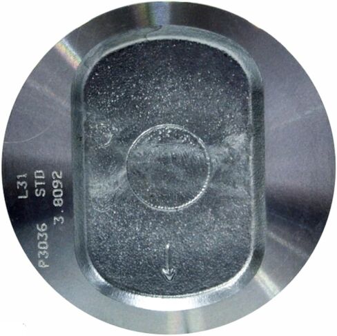 Set of 6 Dish Top Hypereutectic Pistons for 97-08 Ford 4.2L/256 '2' Coated Skirt | .50mm (.020 Oversized) | 97.30mm Bore Diameter in Saudi Arabia