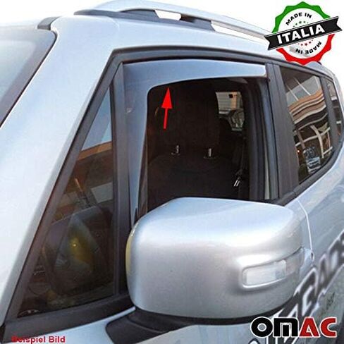 OMAC Front Bug Shield Hood Deflector Guard for Land Rover LR2 2008-2015 Black Smoke in Kuwait