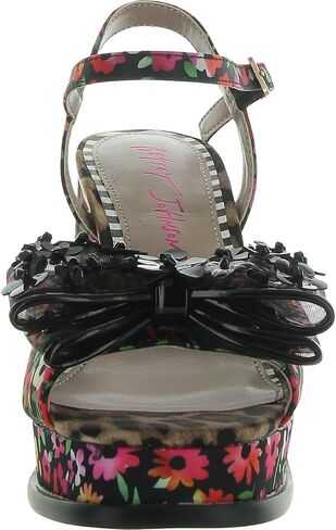 Betsey Johnson Women's Lilie Heeled Sandal in Saudi Arabia