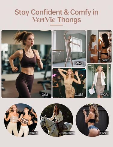 vertvie سلس ثونغ للنساء لا عرض thongs panty liners غير مرئي سراويل تجريب مثير sexy g-string الملابس الداخلية in Kuwait