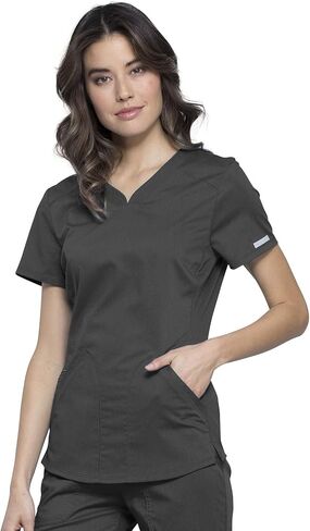 Scrub Scrub Scrub Cherokee Scrub Scrub Top WW601 ، مع سروال ركض منتصف الصعود WW115 in Saudi Arabia