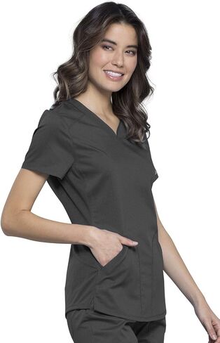 Scrub Scrub Scrub Cherokee Scrub Scrub Top WW601 ، مع سروال ركض منتصف الصعود WW115 in Saudi Arabia