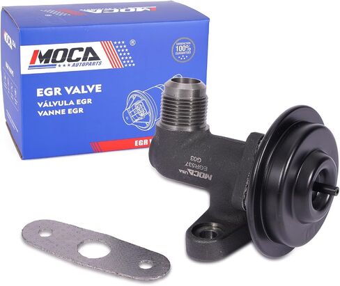 MOCA EGR Valve يناسب 97-02 لفورد E-350 Econoline Club Wagon 5.4L/ 6.8L ، 97-98 لـ Econoline Super Duty 5.4L/ 6.8L ، 99-04 لفورد F-250/ F-350 Super Duty 6.8 ، 02-03 لـ Lincoln Blackwood 5.4L in Saudi Arabia