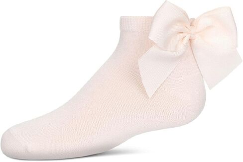 MeMoi Girls Bow-on-Back Cotton-Rich Anklet Sock in Saudi Arabia