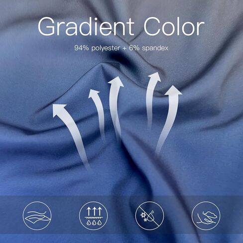 niaahinn Scrubs for Women Set Gradient Colors Women's Medical Scrubs Classic fit Top & Slim Jogging Pants,Yoga Waistband in Saudi Arabia