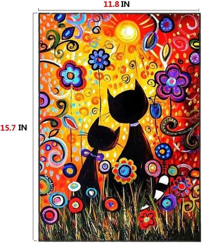 JININQ Diamond Art Painting Kits 5D DIY City Landscape Diamond Art Painting Kits for Adults Diamond Dots Diamond Art Kits Diamond Gem Art Crafts for Home Wall Decor DIY Gift-12x16inch (Blue Sky) in Saudi Arabia