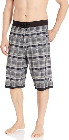 Homiegear Board Shorts Wear for Men - Swimming Trunk - Quick Dry Fabric & Drawstring Fit Design for Indoor & Outdoor -13 Inch in Kuwait