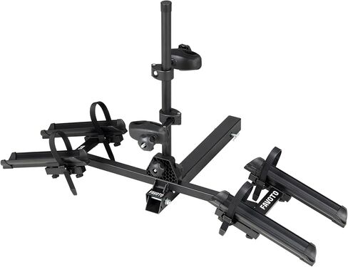 Favoto Hitch Mount Bike Rack for Car, Bicycle Car Rack for 2 Bikes, Anti-Wobble Cars SUVs Racks with 2 Inches Receiver, Fits 16'' to 29'' Bikes in Saudi Arabia