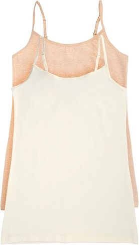 Felina | Organic Cotton Camisole 2-Pack | Plant-Based Dyes | Hypoallergenic in Saudi Arabia