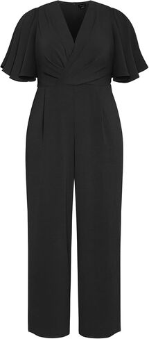 City Chic Women’s Pleze Suituit - Braelynn V Neck in Saudi Arabia
