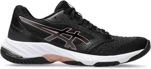 حذاء كرة الطائرة للسيدات NETBURNER BALLISTIC FlyteFoam 3 من ASICS، مقاس 6.5، أبيض/VAPOR in Saudi Arabia